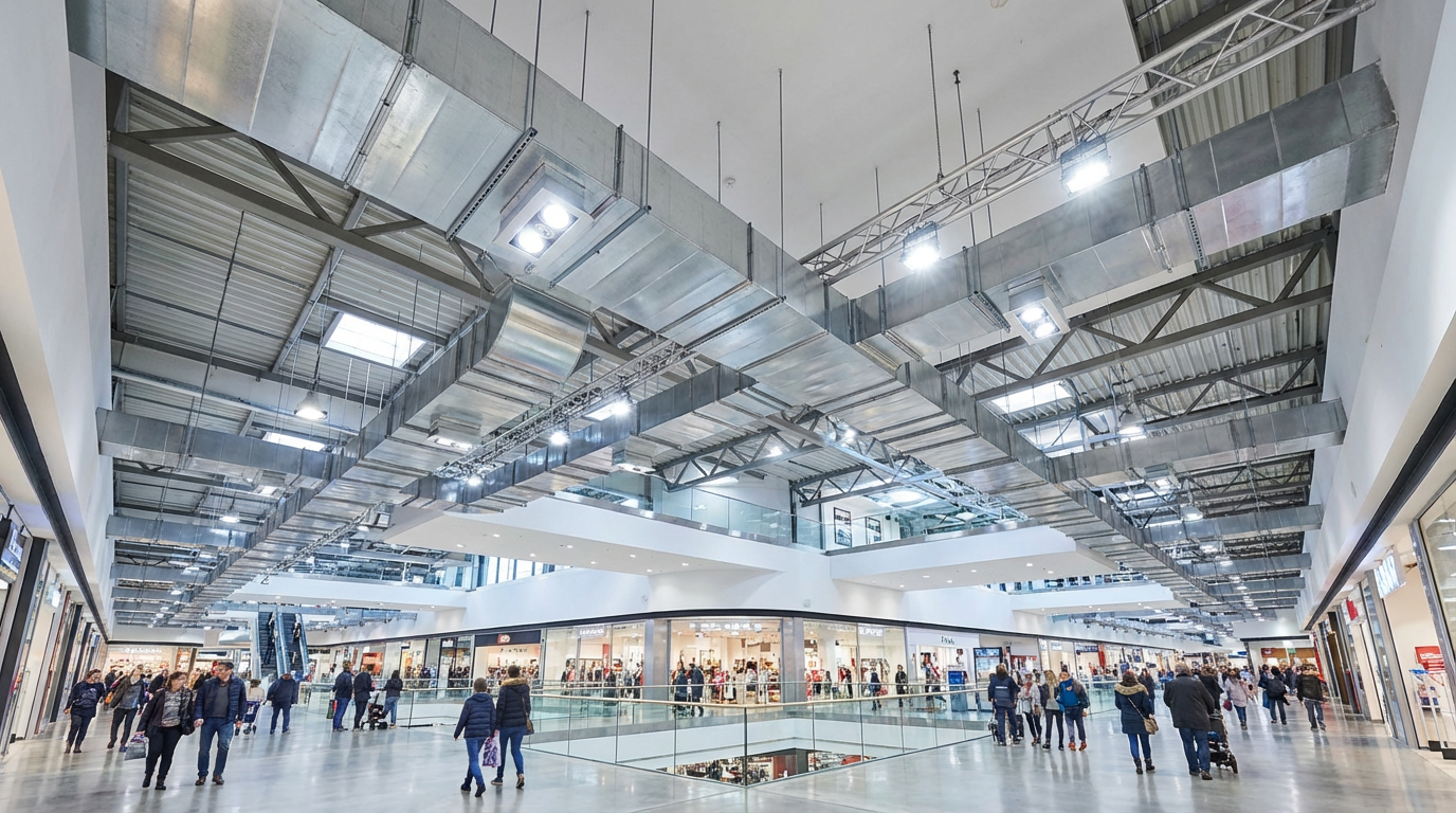 Вентиляция ТРЦ Симферополь